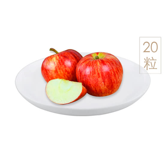 进口水果|苹果,-新西兰进口 加力果20粒装3.4kg