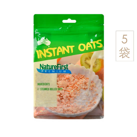 NatureFirst|谷物麦片,-NatureFirst 澳大利亚原装进口 即食燕麦片 冲饮谷物500g*5